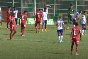 Jogo entre Vila Nova e Bahia pela Copinha