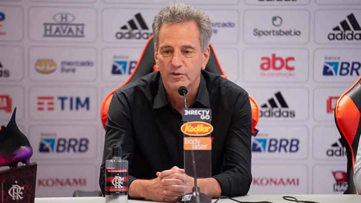 Rodolfo Landim, presidente do Flamengo