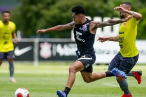 Jogo-treino entre Corinthians e Audax