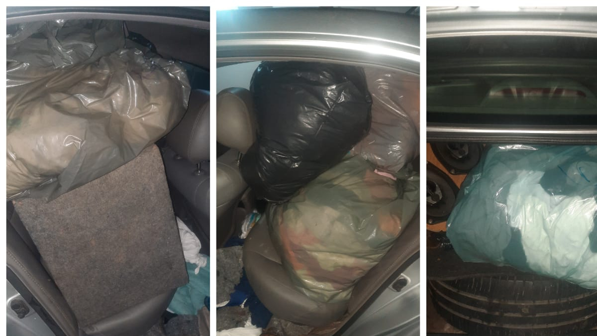 PM prende homem com porções de maconha, cocaína, ecstasy na GO-060, em Israelândia