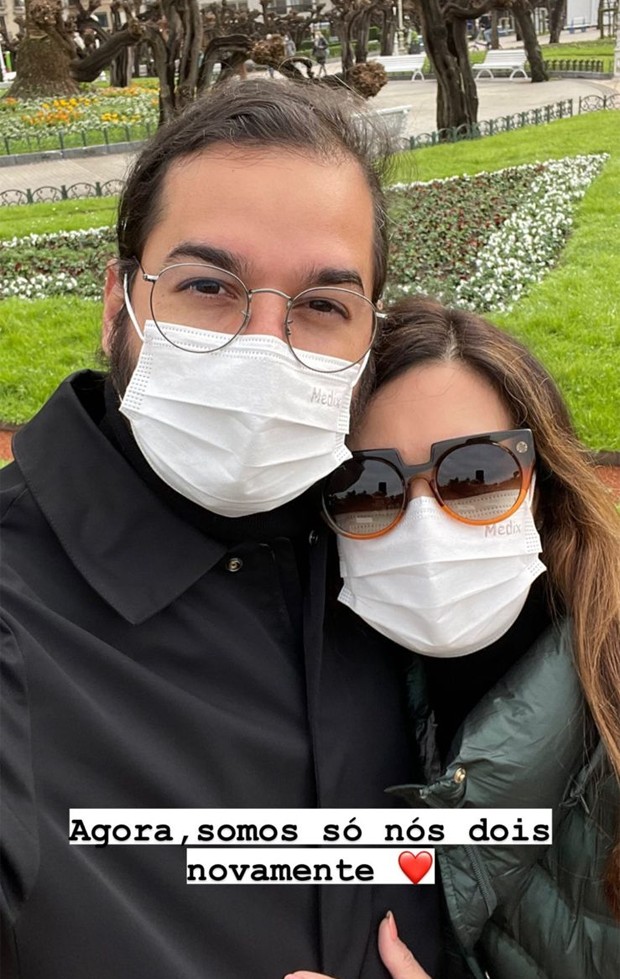 Fátima Bernardes e namorado, Túlio Gadêlha