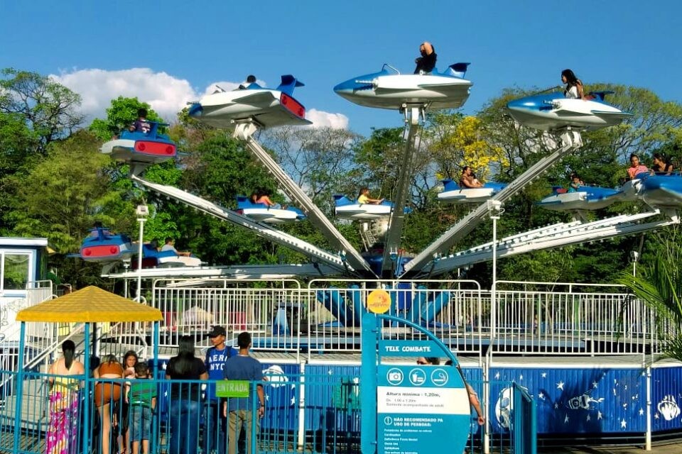 Parque Mutirama com horário especial em Goiânia e opção para quem busca o que fazer com as crianças em Goiânia para curtir o finalzinho das férias