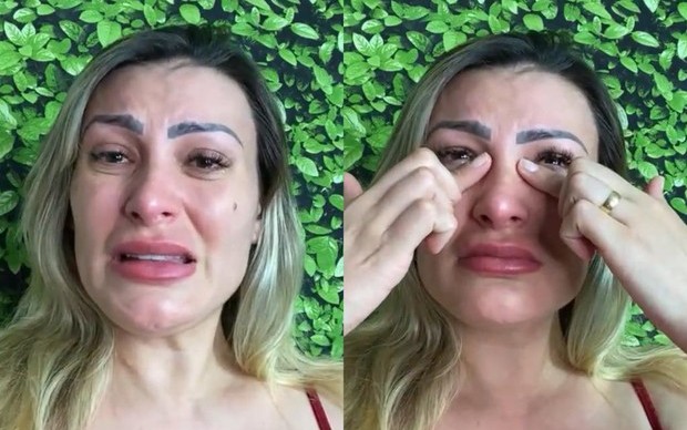 Andressa Urach Igreja Universal Borderline "Tinha uma fé burra, achava que poderia ser demônio". Andressa Urach chora e culpa Igreja Universal por piora em transtorno: vídeo