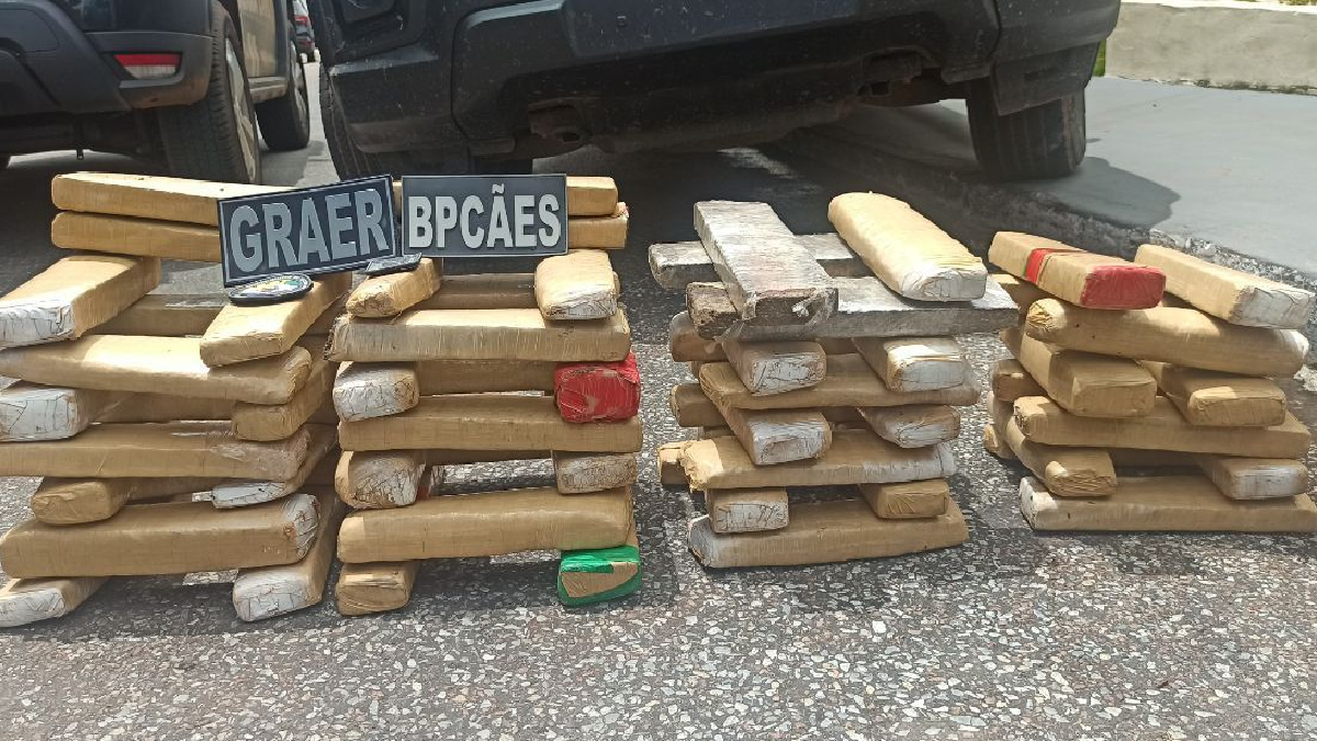 No endereço informado, a polícia não encontrou nenhum suspeito e, por isso, ninguém foi preso durante a ação policial (Foto: Divulgação - PM)