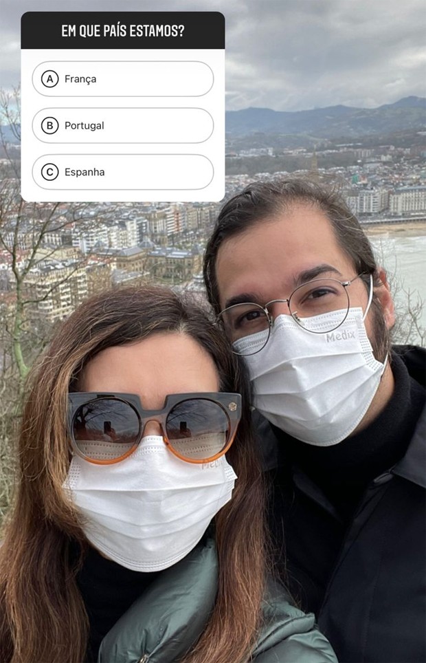 Fátima Bernardes e namorado, Túlio Gadêlha