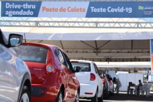 Busca por testes contra Covid-19 em Aparecida de Goiânia