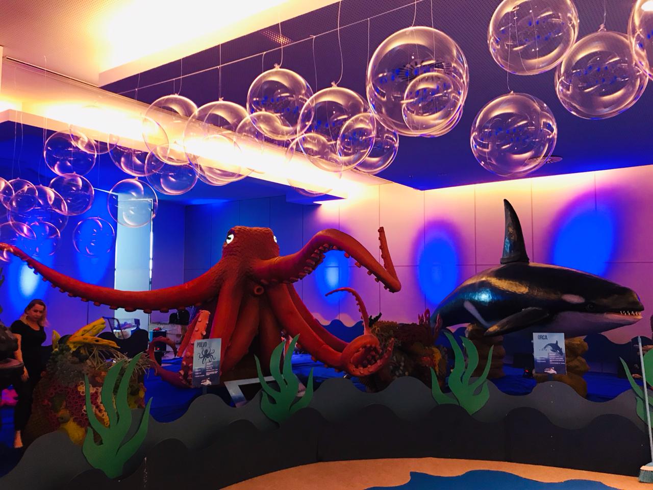 A exposição está disponível no Passeio das Águas Shopping (Foto: Divulgação)