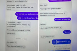 'Manda foto da gatinha': mãe negociava estupros das filhas de 3 e 8 anos pelo telefone