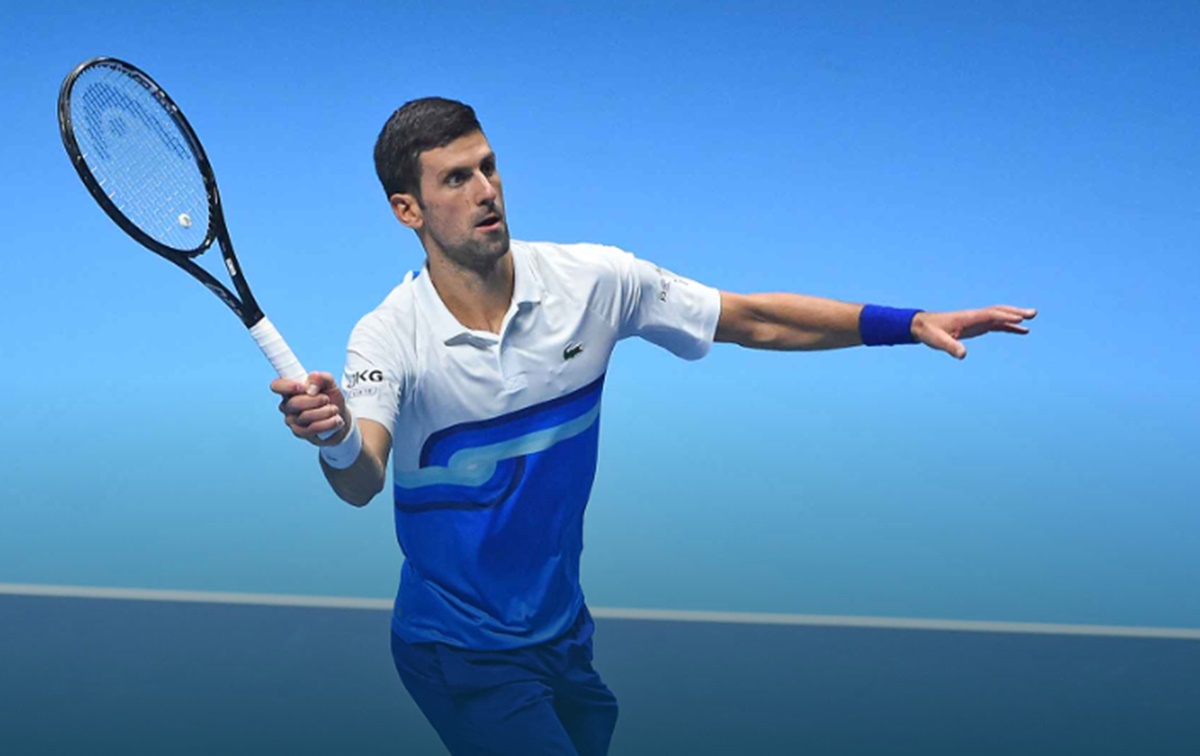 Tenista sérvio Novak Djokovic