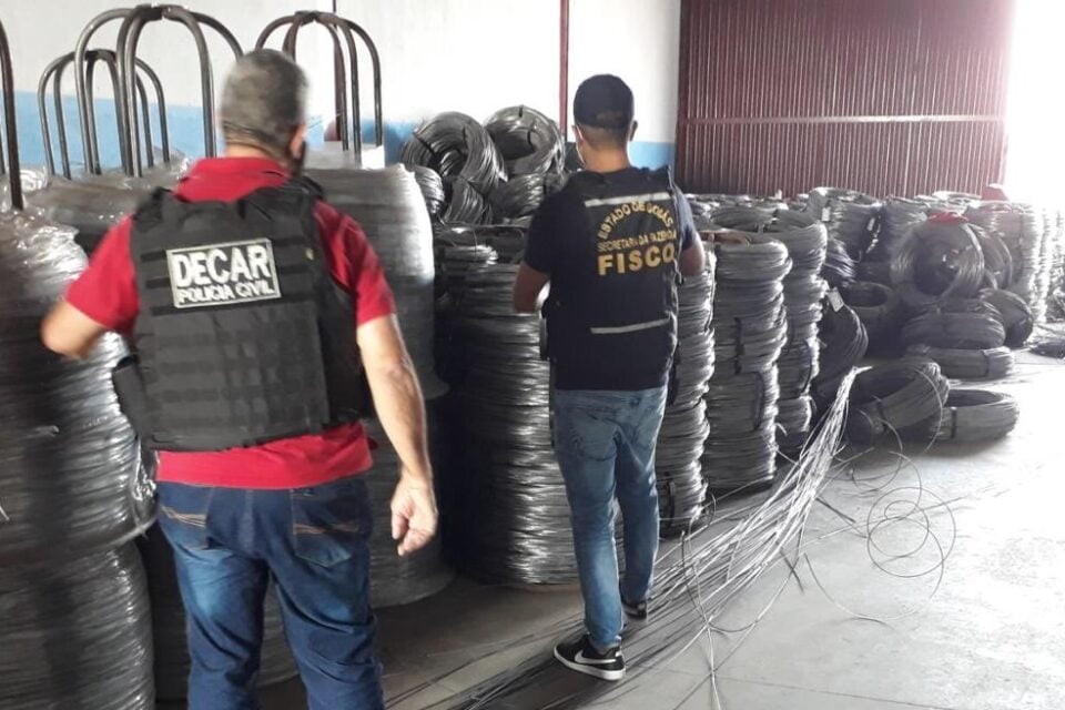 Presos mais um suspeito de envolvimento na comercialização de cargas de ferro e aço roubadas