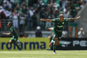 Comemoração do Palmeiras na Copinha