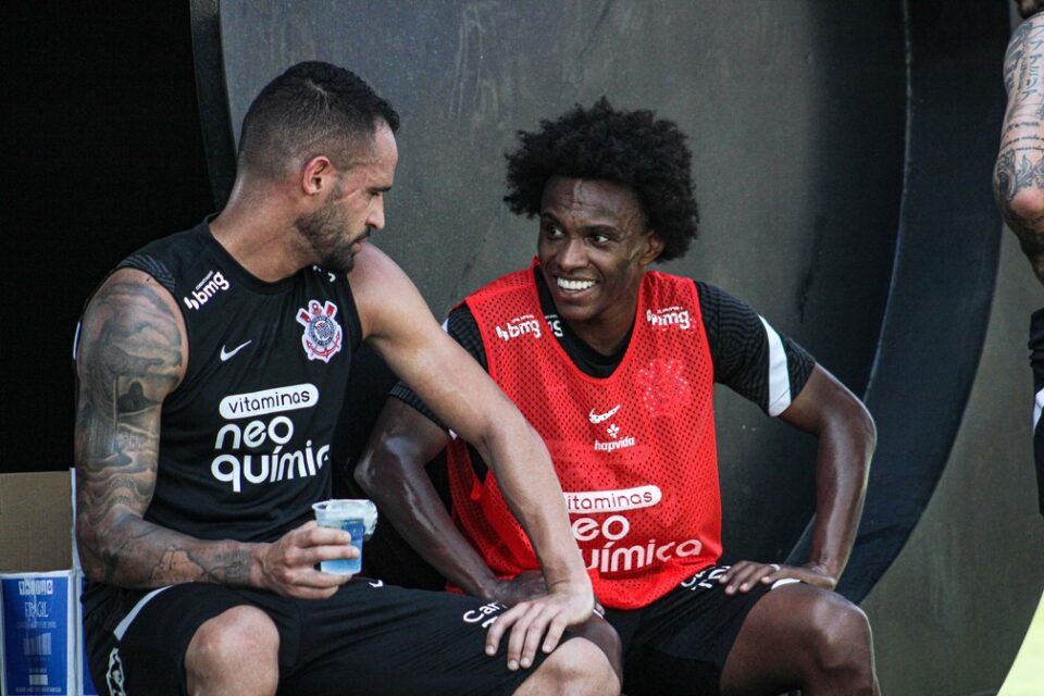 Renato Augusto e Willian