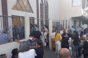 Velório de pastora evangélica assassinada em Goiânia acontece a 900 metros do local do crime (Foto: Leitor Mais Goiás)