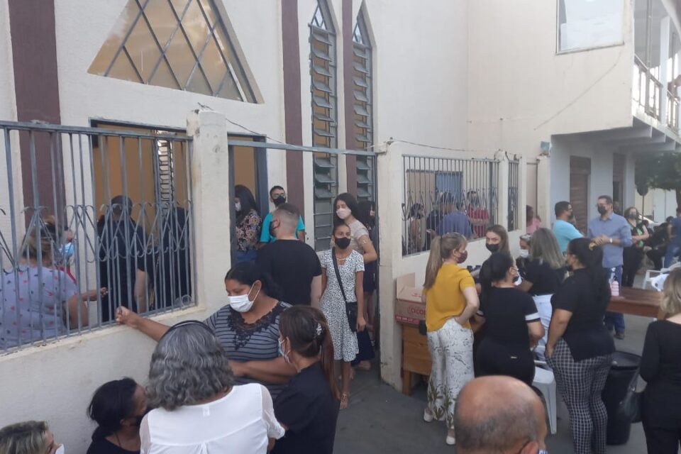 Velório de pastora evangélica assassinada em Goiânia acontece a 900 metros do local do crime (Foto: Leitor Mais Goiás)