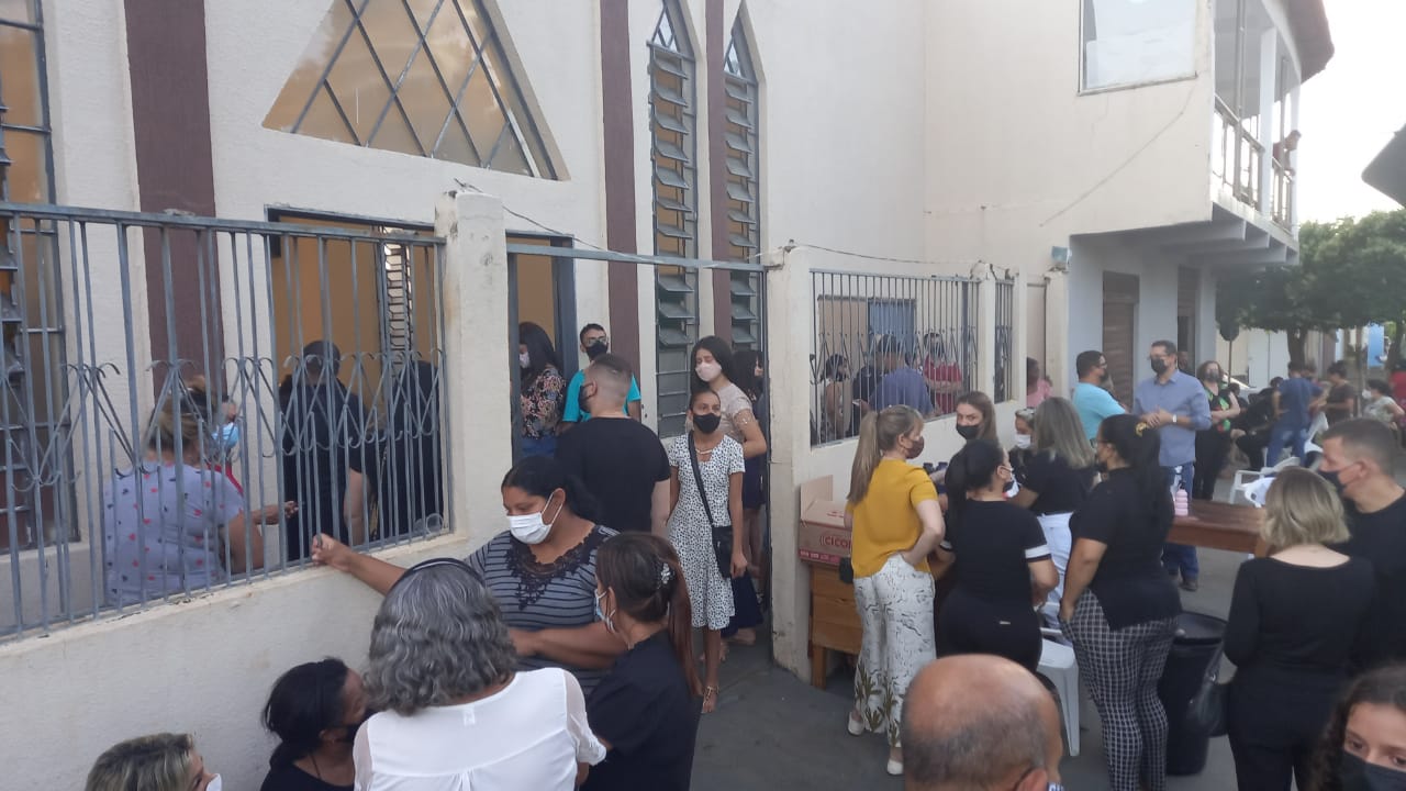 Velório de pastora evangélica assassinada em Goiânia acontece a 900 metros do local do crime (Foto: Leitor Mais Goiás)