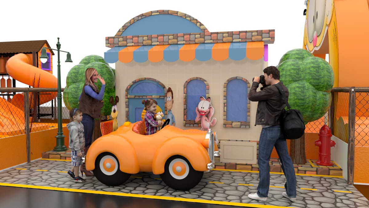 Parque do Garfield em Goiânia 