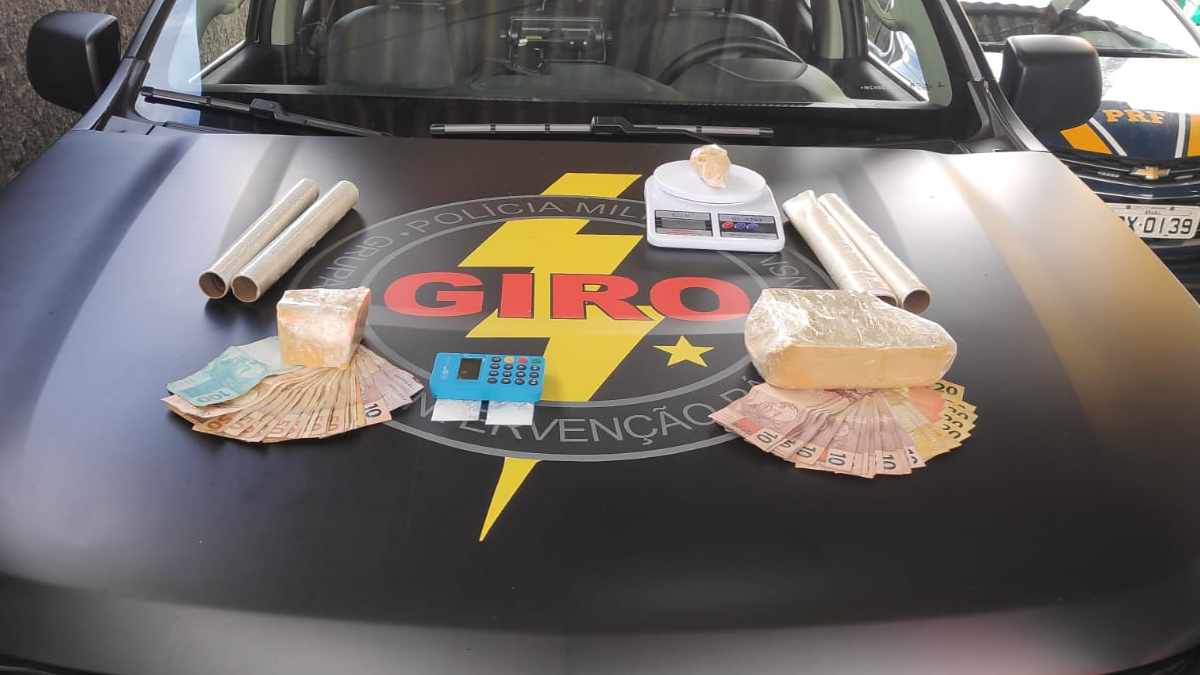 Casal é preso com R$ 20 mil em crack, no Setor dos Funcionários, em Goiânia