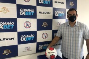 André Pitta na sede da FGF