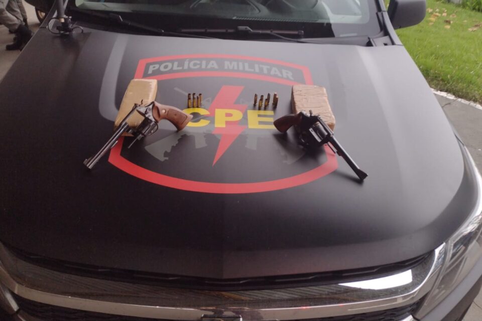 Suspeitos de assaltar propriedades rurais morrem em confronto com a Polícia Militar (Foto: PM)
