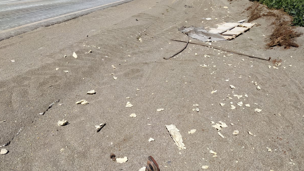 O motorista do caminhão foi quem morreu no local