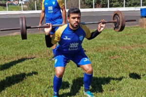 Igor Pupinski treinando no Crac