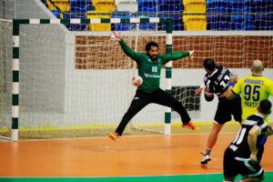 Jogo entre Brasil e Chile de Handebol