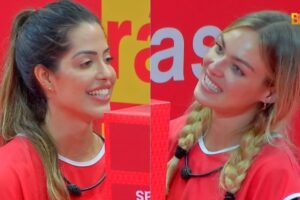 Modelo e médica ganharam a disputa; a outra dupla finalista era Lucas e Luciano. BBB 22: Laís e Barbara vencem a prova de imunidade