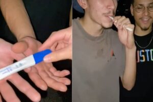 Jovem confunde teste de gravidez com cigarro eletrônico e 'fuma xixi'