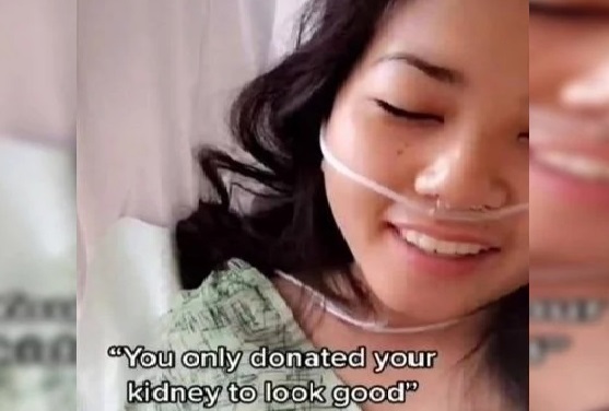 Colleen Le contou a história no Tik Tok: "dei uma segunda chance". Mulher doa rim para namorado, que termina relacionamento após traí-la