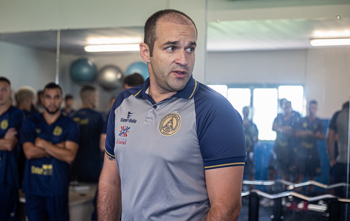 Thiago Carvalho, treinador da Aparecidense