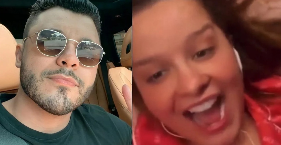 Huff indagou Maiara sobre Fernando Zor (Foto: Montagem Reprodução Redes Sociais)