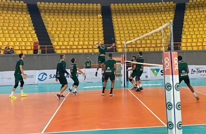 Treino do Goiás Vôlei