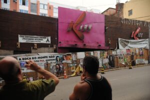 Fachada da Boate Kiss. Incêndio matou 242 pessoas