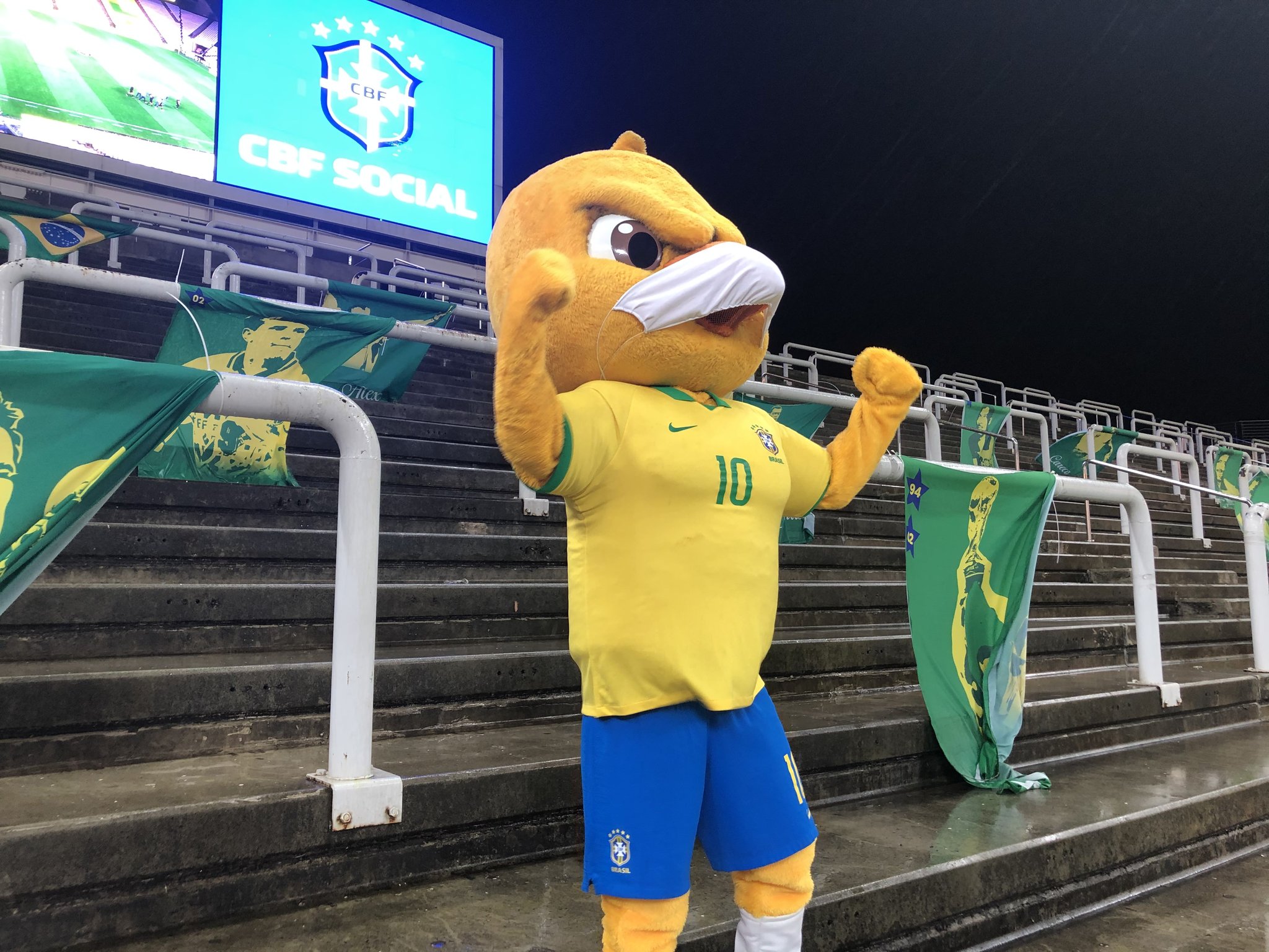Mascote da Seleção Brasileira