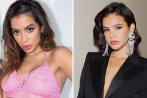 Em 2019, beijo da funkeira e o jogador Neymar deu o que falar. Anitta e Bruna Marquezine se abraçam após suposta briga; fotos