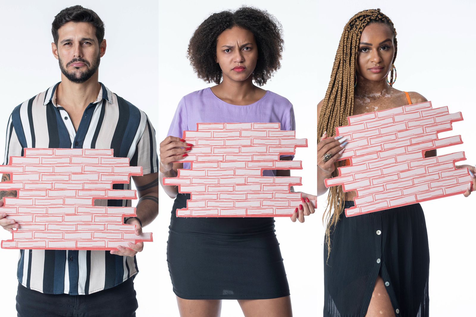 BBB22: Rodrigo, Natália e Jessilane formam o paredão desta semana