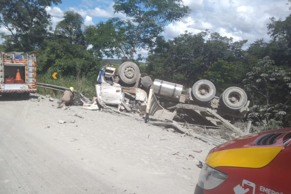 BR-414 registra duas mortes por capotamento em Colcazinho de Goiás
