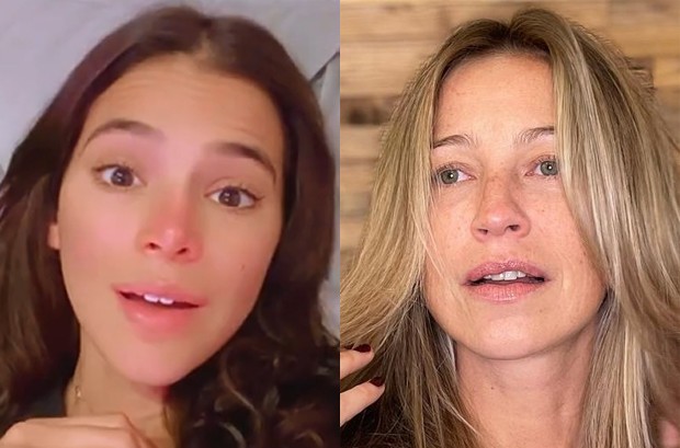 "Não para até ela decidir acompanhar o Big Brother", pediu a atriz. BBB 22: Bruna Marquezine pede beijos de Tadeu Schmidt a Luana Piovani