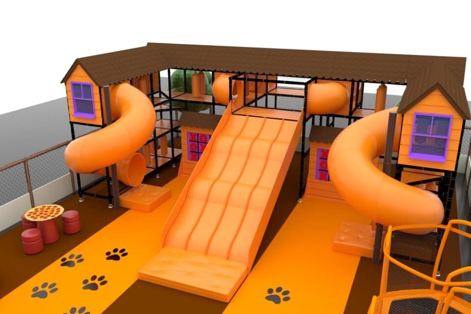 Parque do Garfield em Goiânia e opção para quem busca o que fazer com as crianças em Goiânia para curtir o finalzinho das férias