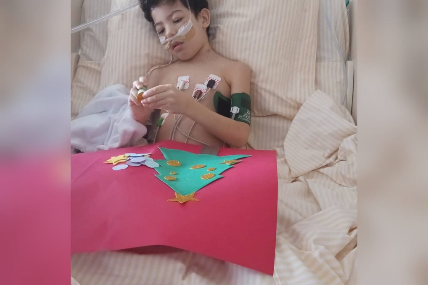 Menino que pediu novo coração para Papai Noel ganha transplante do órgão