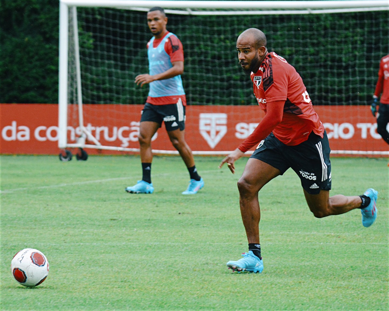 Patrick em treinamento do São Paulo