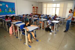 escola sala de aula educação (Foto: Prefeitura de Aparecida)