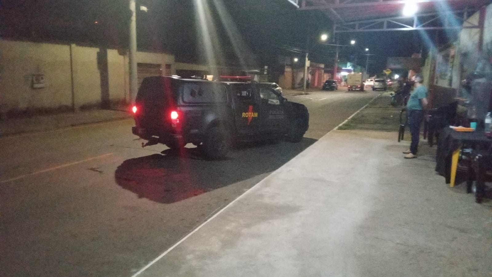 Confronto aconteceu no Jardim dos Ipês (Foto: Rodrigo Bastos)