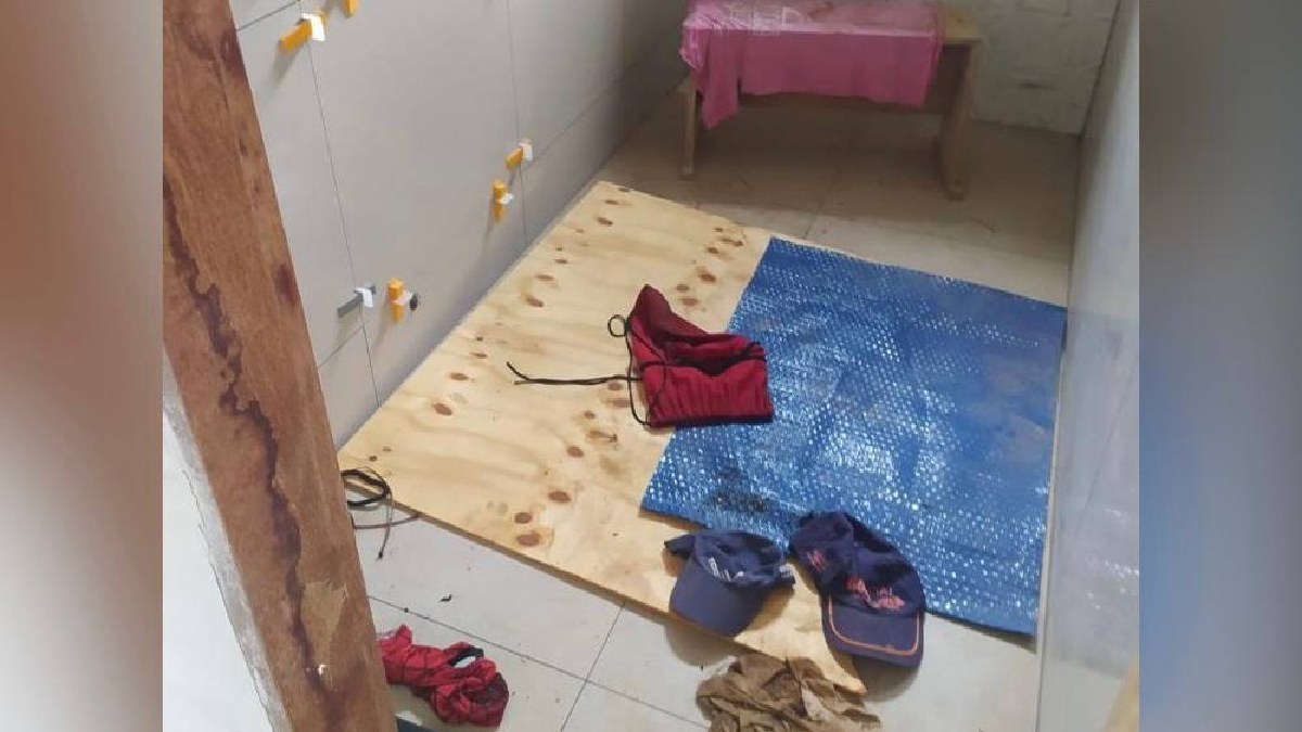 Sujeito ainda manteve a vítima em cárcere privado por mais de 24 horas, em meio à agressões e ameaças. (Foto: Divulgação - PM)