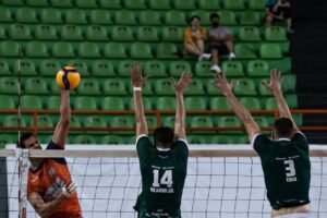Vôlei São José contra Goiás Vôlei