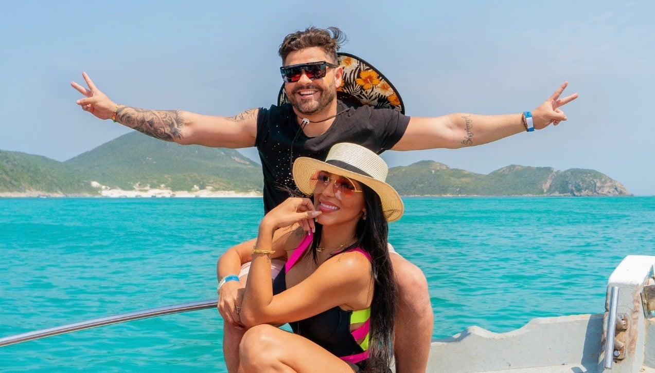 Jenny Miranda assumiu o relacionamento com Matheus Salles mês passado. Filha de Gretchen termina namoro com sertanejo e bronca de Thammy