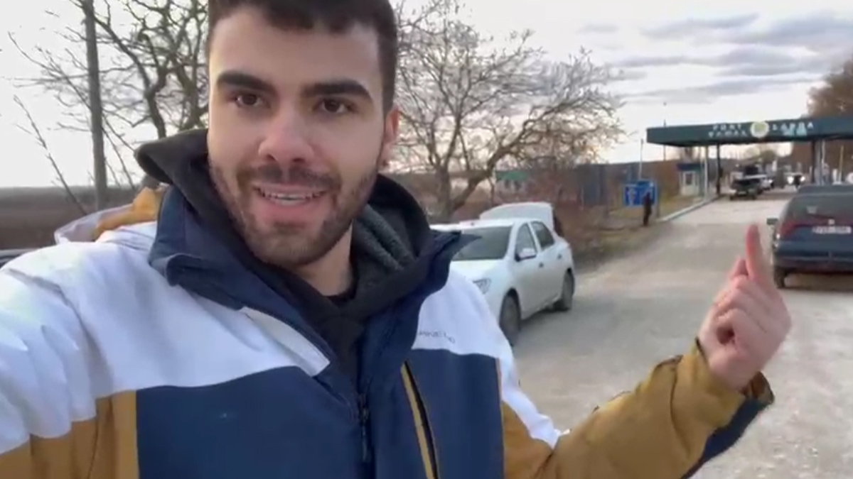 Goiano consegue deixar Ucrânia e entrar na Moldávia, nesta segunda