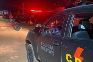 Troca de tiros aconteceu no Povoado das Lajes, próximo a Fazenda Santa Mônica (Foto: Reprodução)