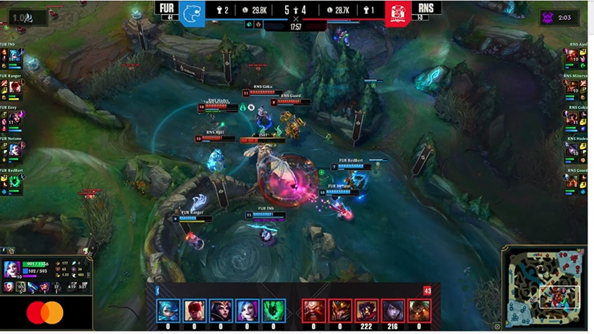 Jogo da Rensga no CBLOL