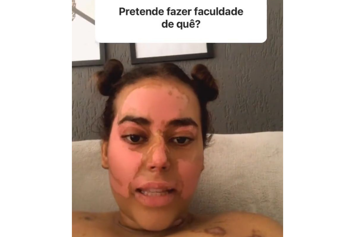 Uma delas questionou a estudante sobre o que ela pretendia fazer de faculdade. (Foto: Reprodução redes sociais)